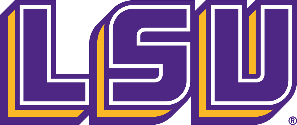 LSU Tigers 2002-2013 Wordmark Logo 04 vinyl decal